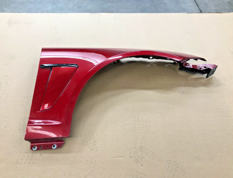 2012-2015 Jaguar XFR XF R Right Passenger Side Fender Panel Red 1216 OEM