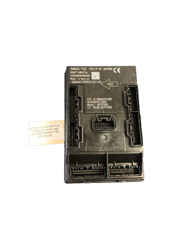 2022-2023 Acura TLX S BCM Body Control Module Unit 3.0L 37k OEM 38800-TGZ-K21