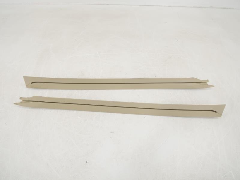 12-18 Mercedes CLS550 Left LH and Right RH Sunshade Guide Rail Cover Set (2) OEM