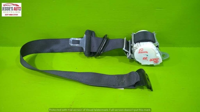 07-13 SILVERADO PASSENGER RIGHT REAR SEAT BELT RETRACTOR OEM 2280-50