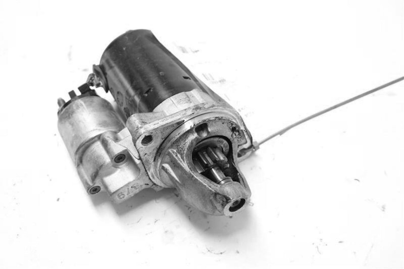 2011 BMW X5 Starter Motor OEM 12417521116 123K Miles White