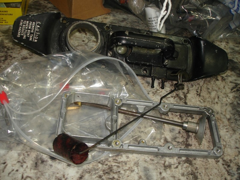 Johnson omc evinrude 6 gallon gas tankgauge pump mile master cruis-a-day #3