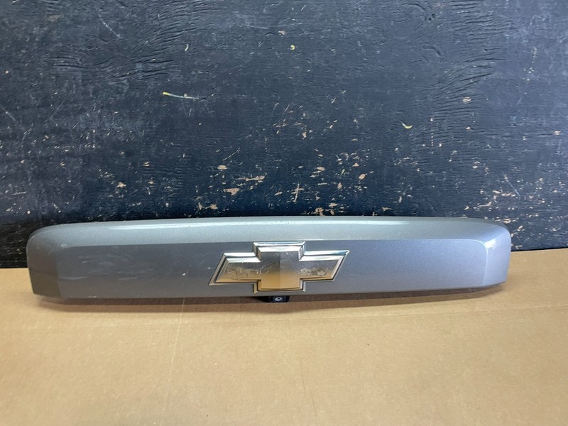 2007 to 2014 Suburban Tahoe Yukon License Plate Cover Trim W/ Camera z8185 DG