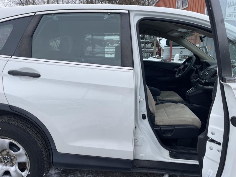 2015-16 HONDA CR-V RIGHT ROCKER W/POST WHITE PC:NH603P 2.4L AT AWD 117K LX 61605