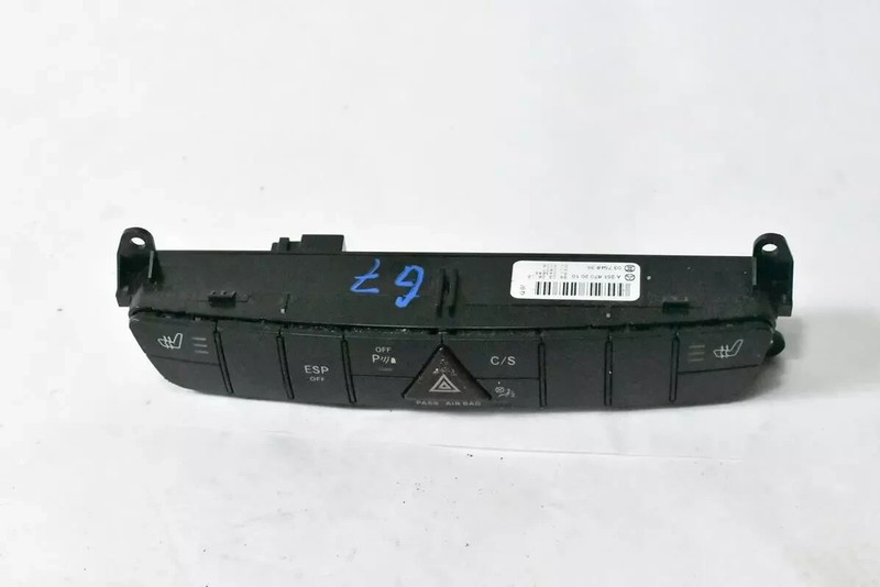 06-10 Mercedes W251 R350 R500 Center Dashboard Hazard ESP Control Switch OEM