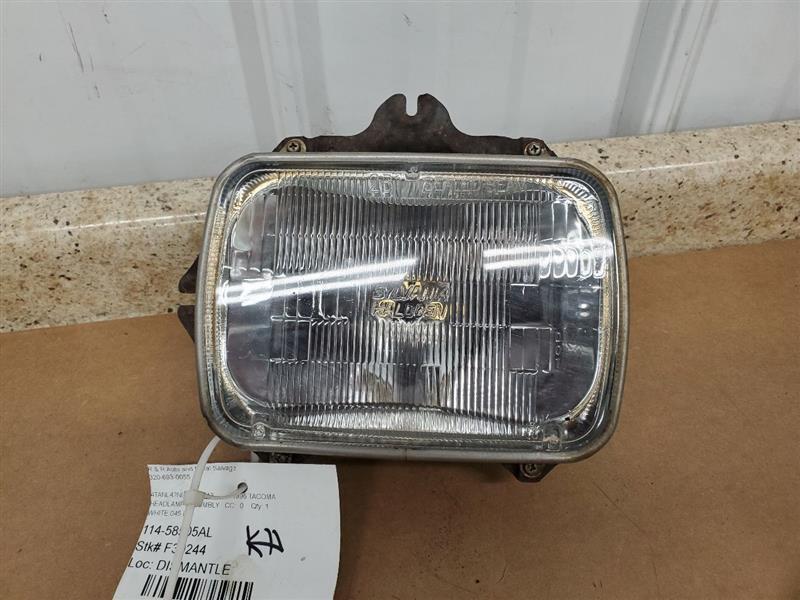 Driver Headlight Sealed Beam Chrome Fits 89-95 TOYOTA PICKUP 276844