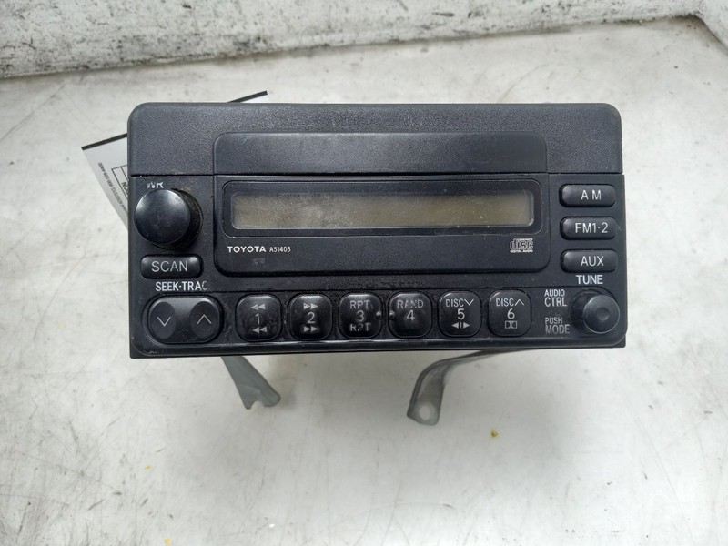 00 01 02 03 04 05 TOYOTA ECHO CD PLAYER AUDIO EQUIPMENT RADIO