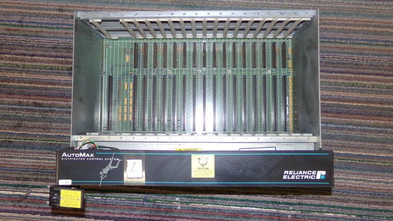 Reliance Electric J2-3008 16-Slot Rack 803456-8RA 57C331A *FREE SHIPPING*