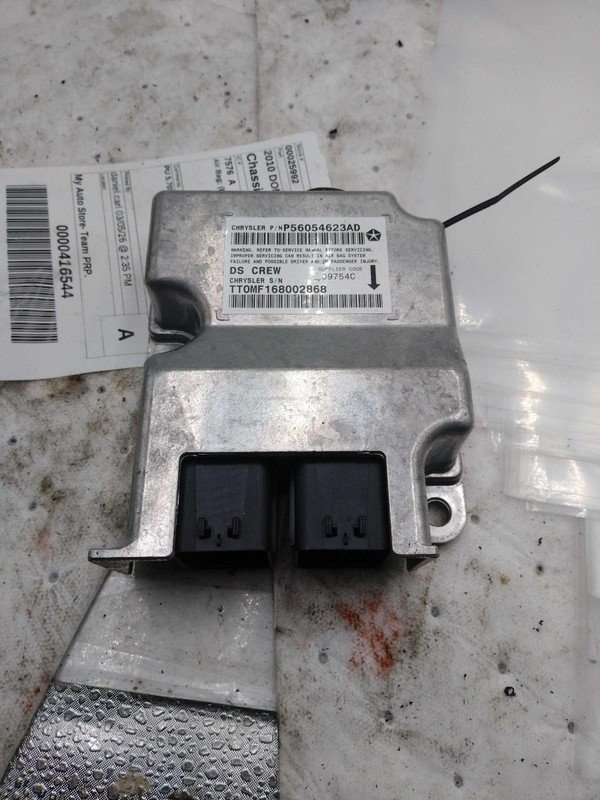 Used Air Bag Module fits: 2010 Dodge 1500 PICKUP Air Bag below console Crew Cab