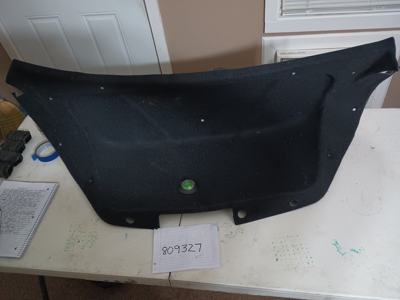 01-07 MERCEDES C230 REAR TRUNK LID INTERIOR UPPER LINER TRIM OEM