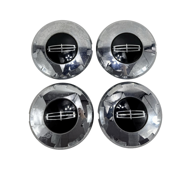 Set of 4 2003-2004 Lincoln Aviator 17" OEM Chrome Center Caps 2C54-1A096-BC