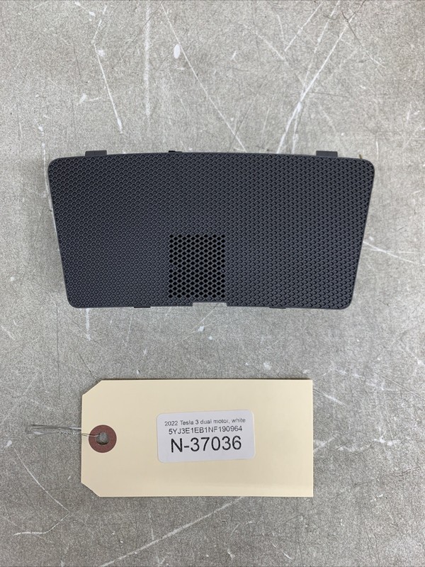 20-22 Tesla Y Front Dashboard Panel Trim Cover w/ Temperature Sensor 37036 B122