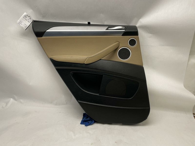 2010-2014 BMW X6 M E71 X6M REAR LEFT DRIVER SIDE DOOR TRIM PANEL OEM DAMAGE