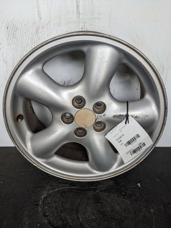 Wheel 16x6-1/2 Alloy 5 Spoke Round Spokes Fits 01-02 FORESTER 1188342