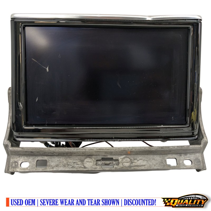 2011-2017 Audi A8L D4 OEM Navigation Info Display Screen Assembly 4H0857273