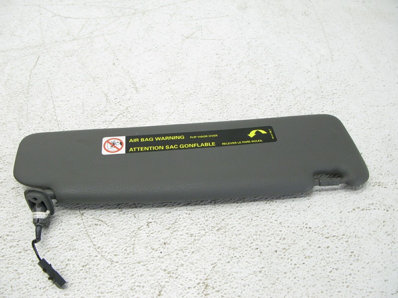 07-09 AUDI B7 A4 S4 RS4 CONVERTIBLE SUN VISOR SHADE DRIVER LEFT OEM 051721