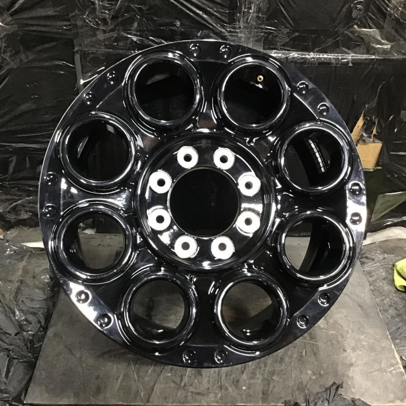 2023-2025 Ford F250 F350 10484 Wheel 20x8 8 Spoke Rim Black Painted PC3J1007AA