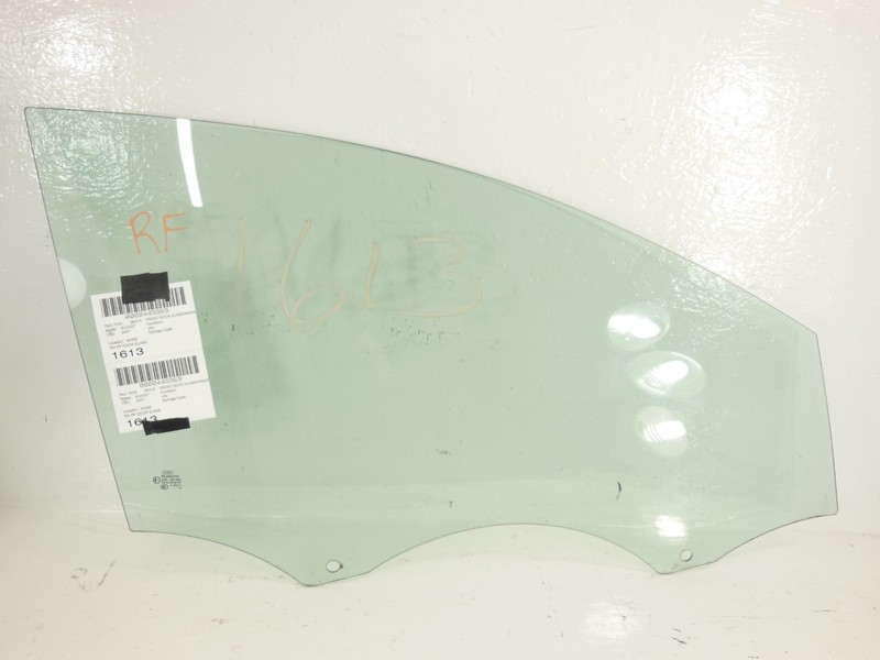 2007-2012 Audi Q7 Front Door Window Glass Right Passenger RH OEM