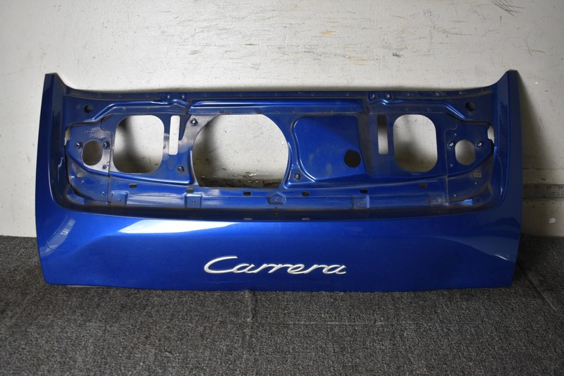 2009 2010 2011 2012 PORSCHE CARRERA 4S TRUNK LID BLUE 997 OEM