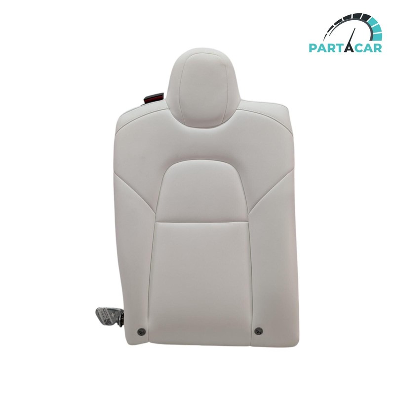 2017-2023 Tesla Model 3 Rear Right Passenger Seat Upper Cushion 2 Row White DENT