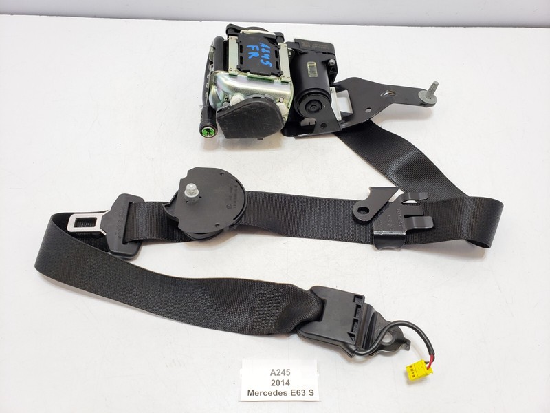✅ 12-16 OEM Mercedes W212 E63 AMG Front Passenger Seat Belt Seatbelt Retractor