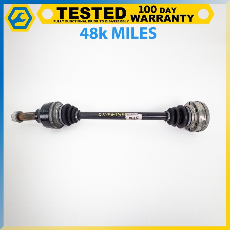 03-19 MASERATI GRANTURISMO REAR RIGHT PASSENGER SIDE AXLE CV HALF SHAFT OEM
