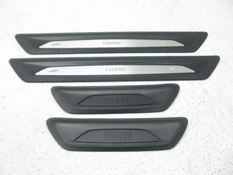 16-23 BMW F48 X1 X2 DOOR SILL SCUFF PLATE SET LEFT RIGHT FRONT REAR OEM 122722D