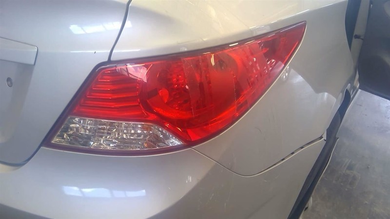 Passenger Tail Light Quarter Panel Mounted Sedan Fits 12-14 ACCENT 3537971