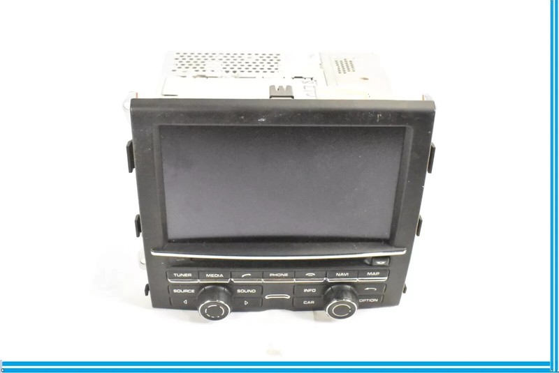 11-13 Porsche Cayenne 958 Navigation GPS Radio CD Player Display Assembly OEM