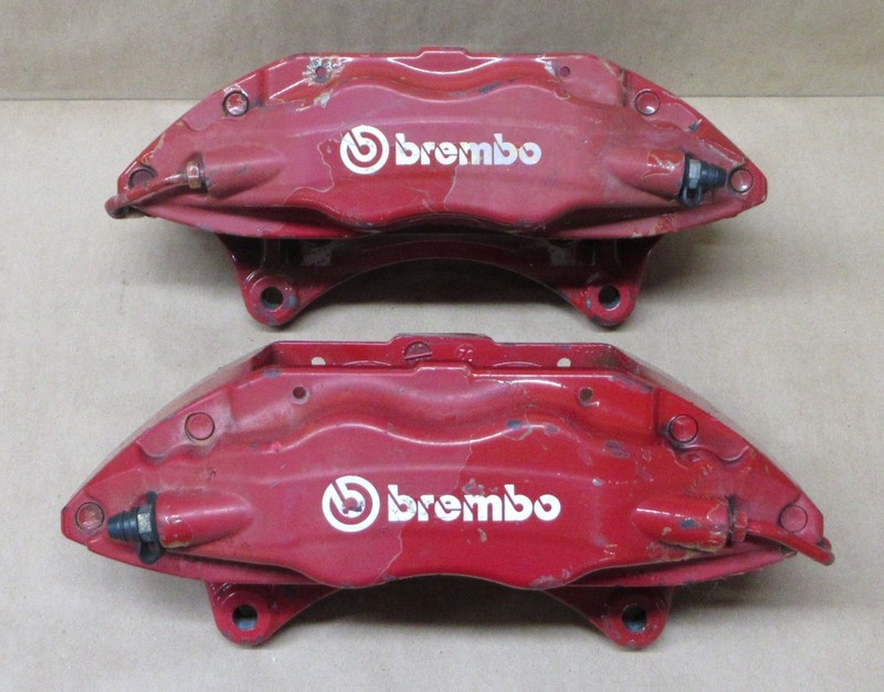 2003-2006 OEM MITSUBISHI LANCER EVOLUTION EVO BREMBO FRONT CALIPER SET