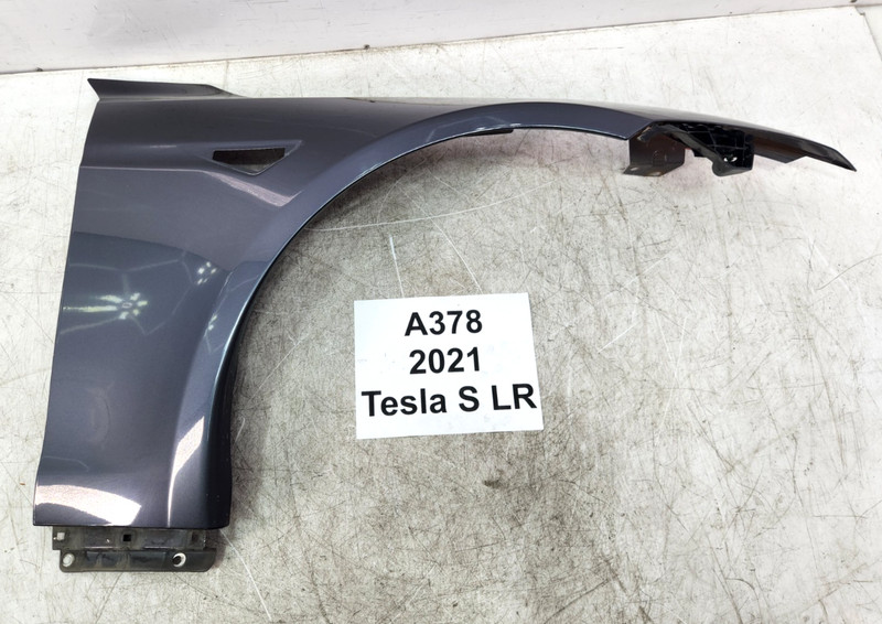 ✅ 2021-2025 OEM Tesla Model S Front Right Passenger Fender Panel Gray PMNG