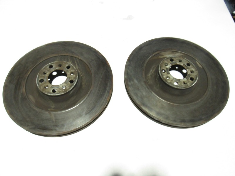 Bentley Continental GT 2012 Front Right Left Brake Rotor Disc Set 2 PCS 11-18 ;#