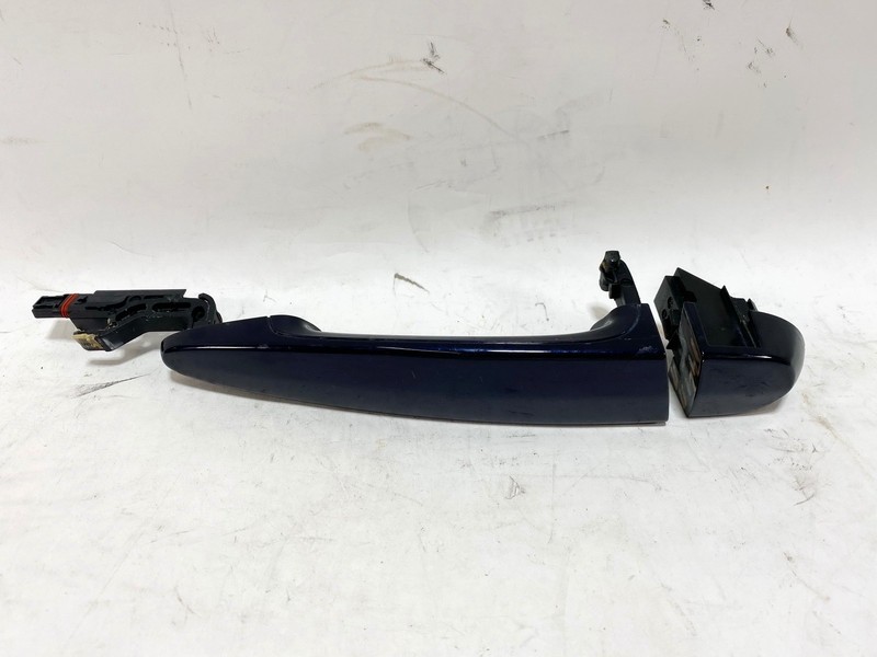 12-20 BMW SERIES 3 4 FRONT RIGHT RH PASS SIDE OUTER DOOR HANDLE BLUE OEM