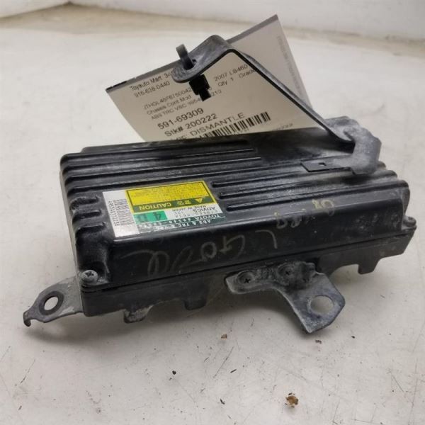 07 08 LEXUS LS460 STABILITY SKID CONTROL ECM