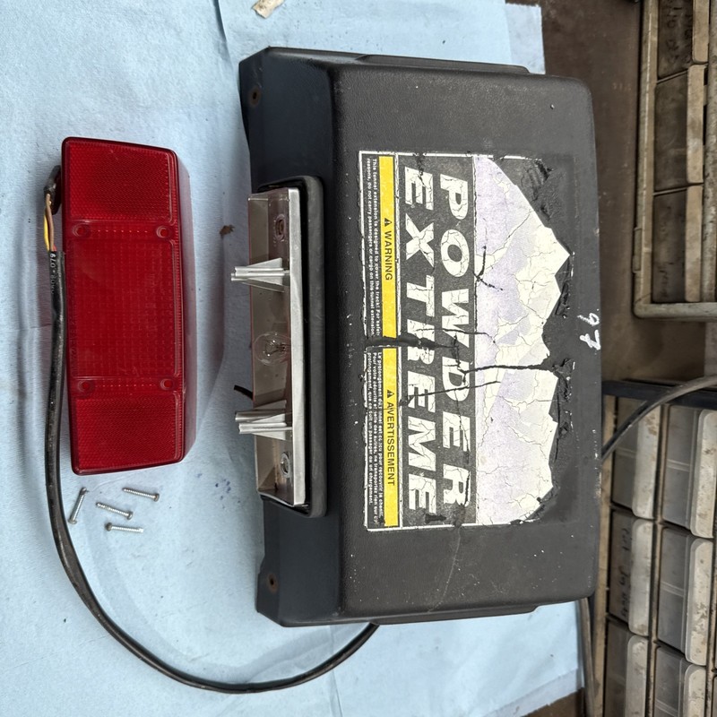 1997 ARCTIC CAT POWDER EXTREME 600 Rear Tail, Light Brake Light Assembly