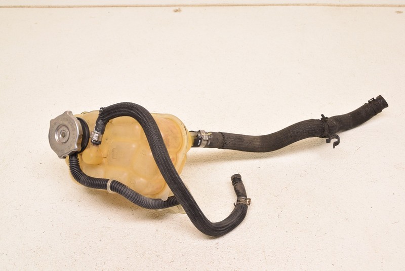 Fiat 500 Abarth Coolant Reservoir Overflow Tank Jug W/ Lines Oem 2012-2018