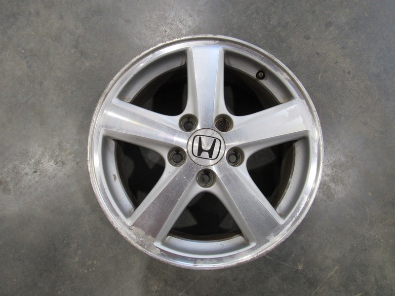 03 04 05 HONDA ACCORD WHEEL (3) 16x6-1/2, ALLOY, 5 SPOKE 4CYLINDER/03- 04(5 LUG)