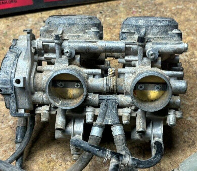2006 Kawasaki KVF 650 Carb Carburetors Carbs Carburetor Rack Brute Force 06 4x4