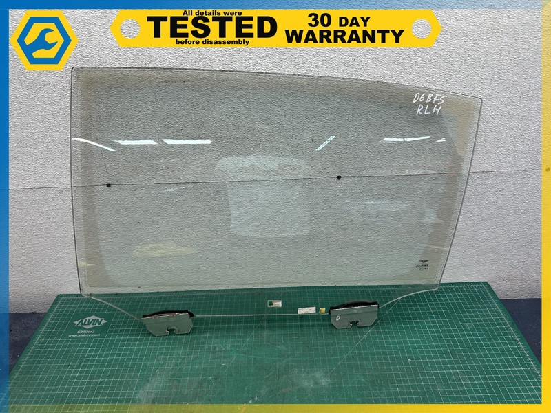 06-12 BENTLEY Flying Spur REAR LEFT DRIVER SIDE DOOR WINDOW GLASS OEM