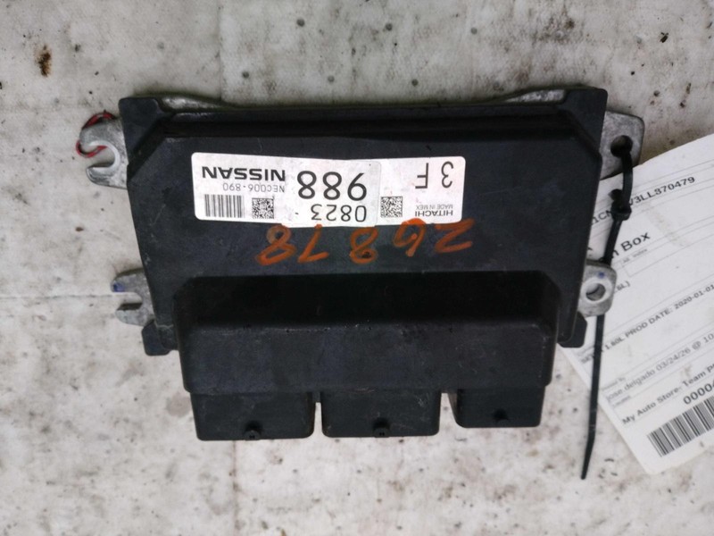 Used Engine Control Module (ECM) fits: 2020 Nissan Versa Valve Control 1.6 Grade