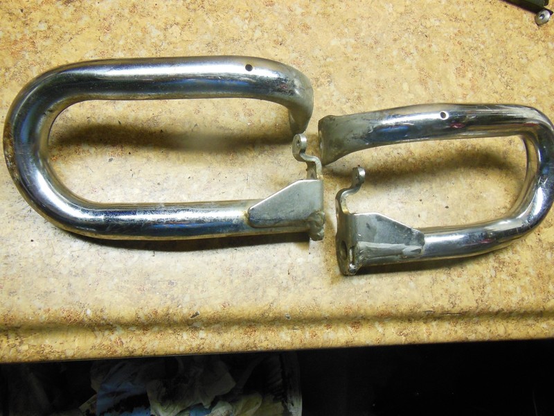 2002 Honda Goldwing GL1800 GL 1800 Saddlebag Engine Guard Luggage Crash Bar Skid