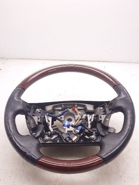2007 LEXUS LS460 LWB WOODGRAIN HANDLE STEERING WHEEL