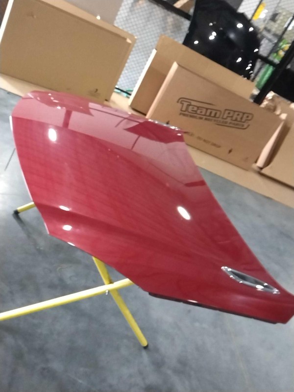 2015 Buick Regal Hood Panel Red OEM 23167673 114k Miles 4WD