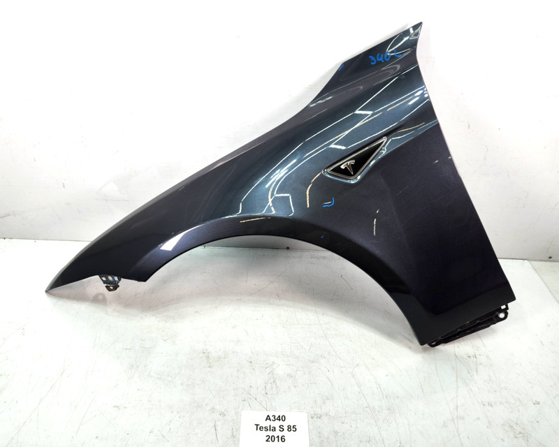 ✅ 12-20 OEM Tesla Model S Front Left Driver Fender Panel Cover Gray PMNG NOTE*