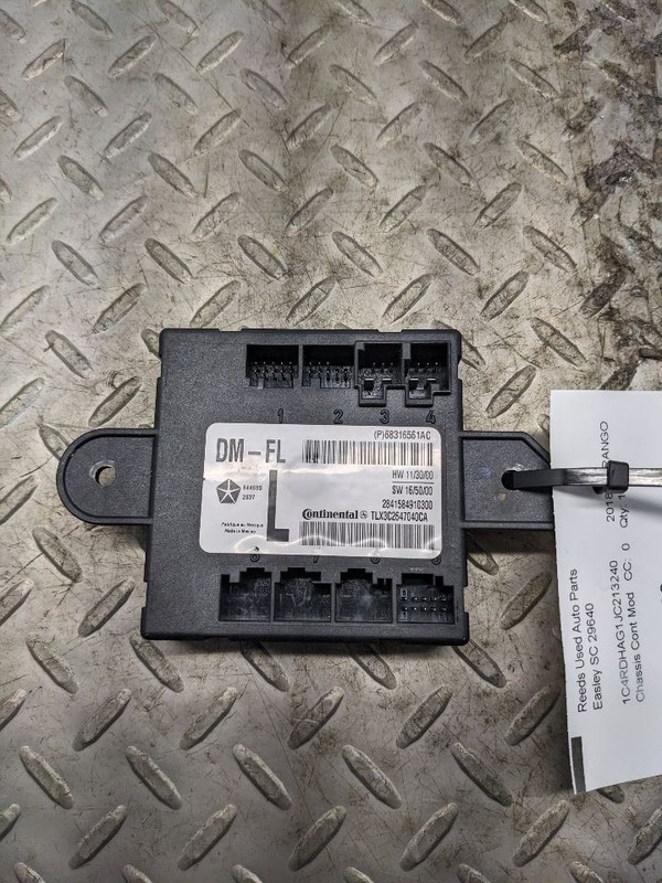 DODGE DURANGO FRONT LEFT SIDE DOOR COMPUTER CONTROL MODULE UNIT OEM 2014 1167629
