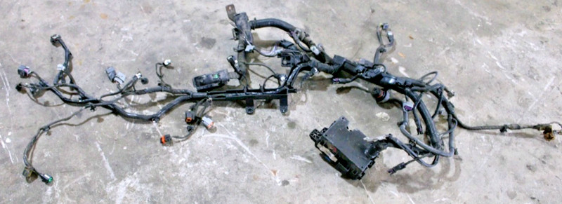2010-2012 Hyundai Genesis Coupe 3.8 V6 AT PUSH BUTTON START Engine HarnessOEM