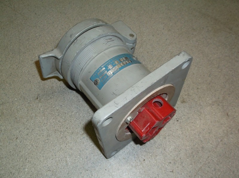 Crouse Hinds Arktite AR631S260-M72 Grounded Body Receptacle 60A 600VAC