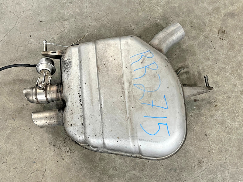 ⭐2012-2015 BMW 750I RWD REAR RIGHT RH EXHAUST MUFFLER PIPE ASSEMBLY OEM LOT2715