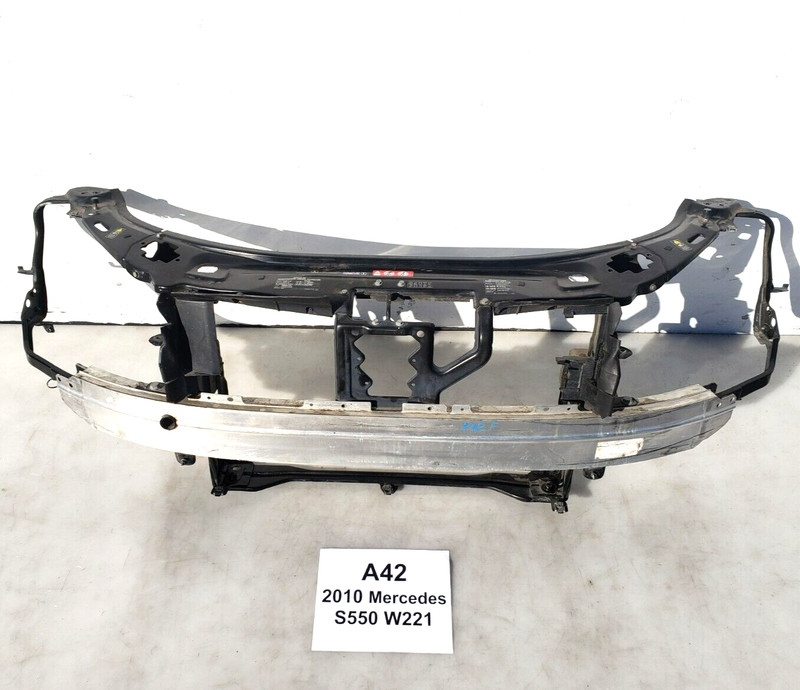 ✅2007-2013 OEM Mercedes W221 Radiator Support Bumper Reinforcement Carrier Frame