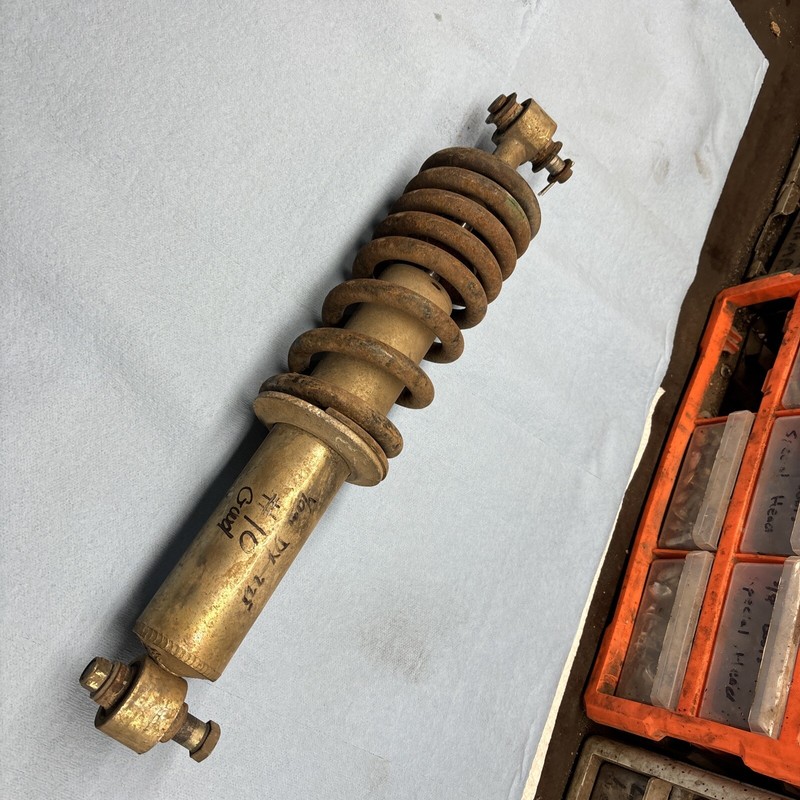 1983 - 1986 1984 Yamaha Tri moto Ytm225dx 225 Vintage Trike Rear Shock Good #10
